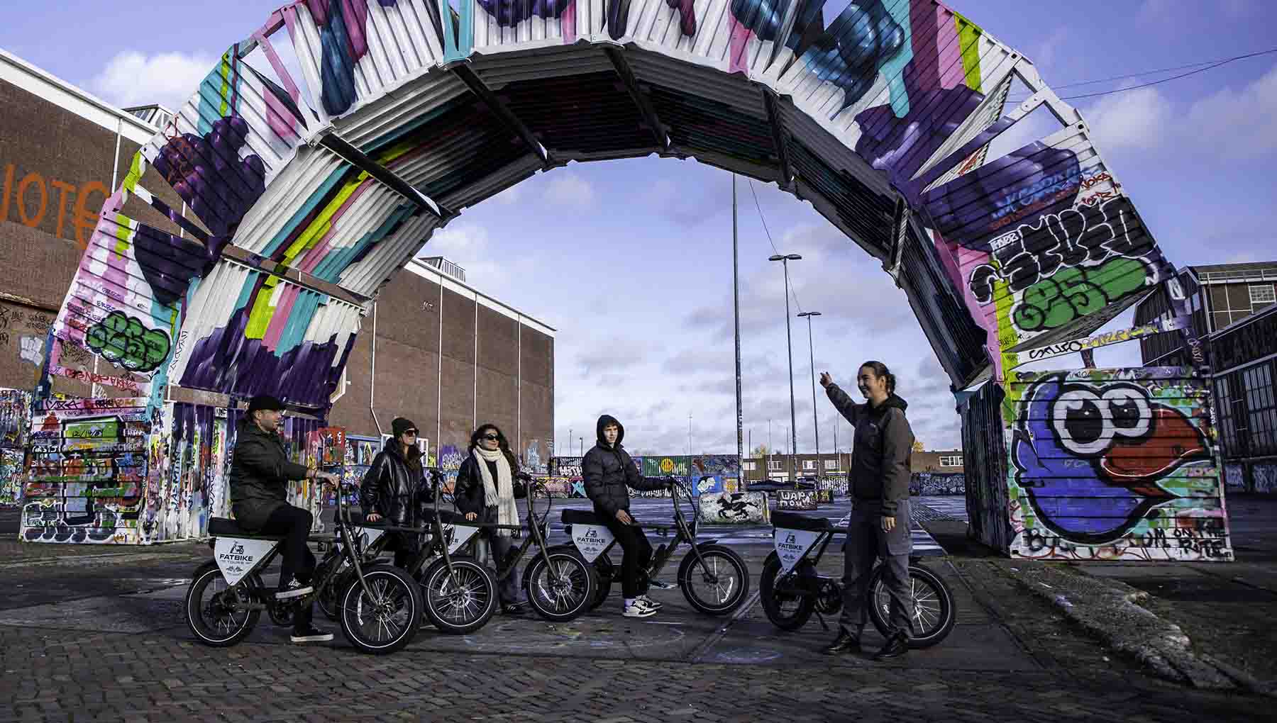 Fatbike Tours Amsterdam NDSM Arch
