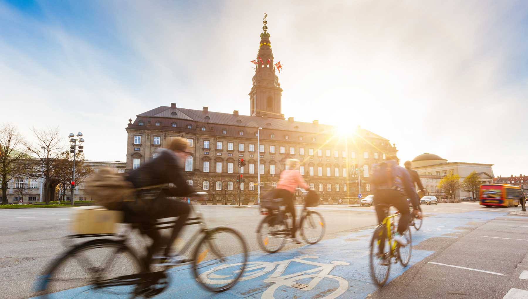 Cycling In Copenhagen